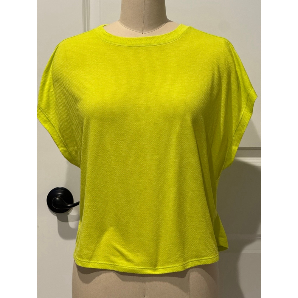Women's Zella Neon Yellow Short Sleeve Athletic Tee M